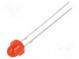 LED  5mm  bullet  červená  220÷330mcd  100°  20mA  1,8÷2,6V