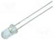 LED  5mm  červená  14400÷18000mcd  15°  50mA  1,8÷2,6V