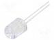 LED  10mm  červená  10000÷12000mcd  30°  bez prstenca