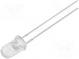LED  5mm  fialová  200mcd  15°  20mA  2,8÷3,9V  Čelo  konvexné