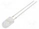 LED  5mm  biela studená  18000÷22000mcd  8,5÷10lm  30°  30mA  102mW
