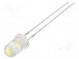 LED  5mm  biela studená  90000÷100000mcd  11÷13lm  15°  15mA