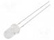 CRLED  5mm  biela studená  18000mcd  15°  14mA  5,5÷20V