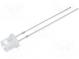 LED  5mm  biela studená  2180÷3000mcd  140°  20mA  2,9÷3,6V