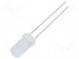 LED  5mm  biela studená  1120÷1560mcd  120°  20mA  2,7÷3,4V