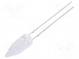 CRLED  5mm  žltá  14400mcd  15°  14mA  5÷20V  Čelo  konvexné