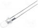 LED  5mm  žltá  30000÷50000(typ)-70000mcd  15°  75mA  1,8÷2,6V