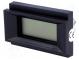 Panelový voltmeter DC  LCD 3,5-miestny 13 mm  VDC  0÷200mV