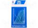 Cable tie  L  100mm  W  2.5mm  polyamide  78.5N  blue  100pcs.