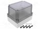 Kryt  univerzálny  X  130mm  Y  180mm  Z  150mm  MNX  polykarbonát