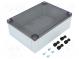 Kryt  univerzálny  X  130mm  Y  180mm  Z  60mm  MNX  polykarbonát