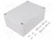 Kryt  univerzálny  X  130mm  Y  180mm  Z  75mm  MNX  polykarbonát