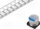 Kondenzátor  polymérový  390uF  2,5VDC  ESR  15mΩ  PCJ  SMD  ±20%