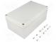 Kryt  univerzálny  X  140mm  Y  230mm  Z  95mm  PICCOLO  polykarbonát
