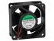 Ventilátor  DC  axiálny  24VDC  60x60x25mm  61,16m3/h  44dBA  26AWG