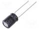 Kondenzátor  elektrolytický  THT  470uF  10VDC  Ø8x11,5mm  ±20%