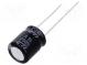 Kondenzátor  elektrolytický  THT  1000uF  16VDC  Ø10x12mm  ±20%