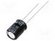 Kondenzátor  elektrolytický  THT  100uF  50VDC  Ø8x11,5mm  ±20%