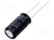 Kondenzátor  elektrolytický  THT  330uF  50VDC  Ø10x20mm  ±20%