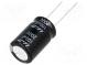 Kondenzátor  elektrolytický  THT  100uF  200VDC  Ø16x25mm  ±20%