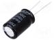 Kondenzátor  elektrolytický  THT  100uF  250VDC  Ø16x31,5mm  ±20%