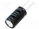 Kondenzátor  elektrolytický  THT  100uF  400VDC  Ø18x31,5mm  ±20%