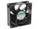 Ventilátor  DC  axiálny  12VDC  80x80x25mm  96,85m3/h  43,1dBA