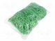 Gumičky  Šír  3mm  Hrúb  1,5mm  guma  Farba  zelený  Ø  80mm