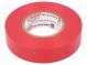 Páska  elektroizolačná  W  19mm  L  20m  Thk  0,18mm  červený  260%