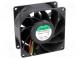 Ventilátor  DC  axiálny  24VDC  80x80x38mm  143m3/h  55,2dBA  24AWG