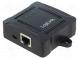 Splitter PoE  10/100/1000Mbps,half duplex  čierna