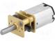 Motor  DC  s prevodovkou  LP  6VDC  360mA  Os  zárez D  max.108mNm