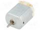 Motor  DC  bez prevodovky  3VDC  800mA  Os  hladký  Iprac  70÷800mA