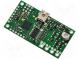 Ovládač motora DC  21,77kHz  PWM,RC,TTL,USB  7A  Uvst log  3,3V