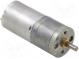 Motor  DC  s prevodovkou  HP  6VDC  6A  Os  zárez D  990ot./min