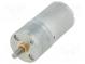 Motor  DC  s prevodovkou  HP  6VDC  6,5A  Os  zárez D  460ot./min