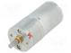 Motor  DC  s prevodovkou  HP  6VDC  6,5A  Os  zárez D  280ot./min