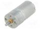 Motor  DC  s prevodovkou  LP  6VDC  2,4A  Os  zárez D  590ot./min