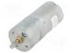 Motor  DC  s prevodovkou  LP  6VDC  2,4A  Os  zárez D  78ot./min