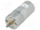 Motor  DC  s prevodovkou  LP  6VDC  2,4A  Os  zárez D  58ot./min