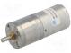 Motor  DC  s prevodovkou  LP  6VDC  2,2A  Os  zárez D  25ot./min