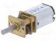 Motor  DC  s prevodovkou  LP  6VDC  360mA  Os  zárez D  450ot./min
