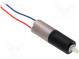 Motor  DC  bezjadrový,s planétovou prevodovkou  6VDC  400mA