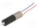 Motor  DC  bezjadrový,s planétovou prevodovkou  6VDC  400mA