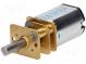 Motor  DC  s prevodovkou  Medium Power  6VDC  670mA  Os  zárez D