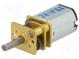 Motor  DC  s prevodovkou  Medium Power  6VDC  670mA  Os  zárez D