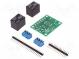 Modul  relé  Kanály  2  12VDC  max250VAC  10A  Uprep  max125VDC  GPIO