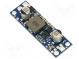 Menič  step up  Uvýst  12V  Uvst  2,9÷12V  5A  80÷95%  48x15mm
