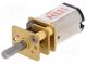 Motor  DC  s prevodovkou  HPCB 12V  12VDC  750mA  Os  zárez D