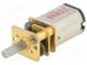 Motor  DC  s prevodovkou  HPCB 12V  12VDC  750mA  Os  zárez D
